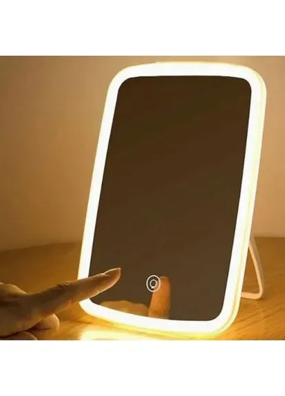Сенсорне LED дзеркало для макіяжу з 3 рівнями підсвічування і USB зарядкою. Дзеркало для макіяжу No Brand (405571151)