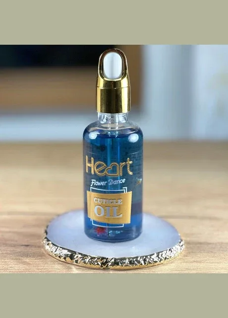 Квіткова олія для кутикули Vanilla 50 ml Heart (376998472)