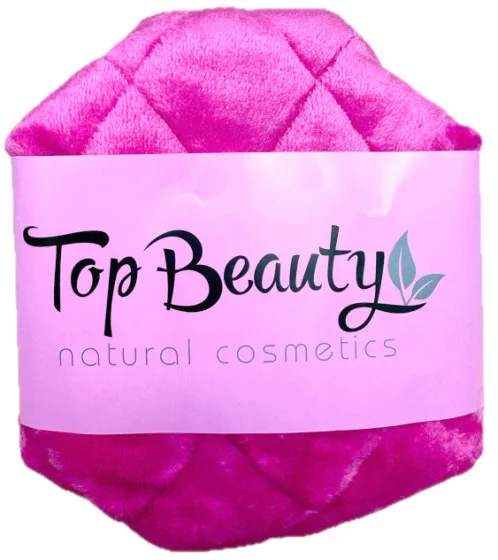 Top Beauty - Плюшева косметичка компактна 16х11 см