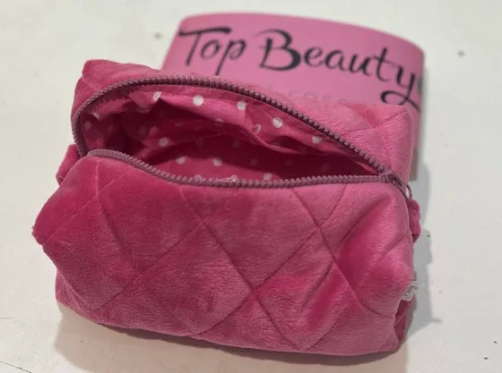 Top Beauty - Косметичка фірмова плюшева