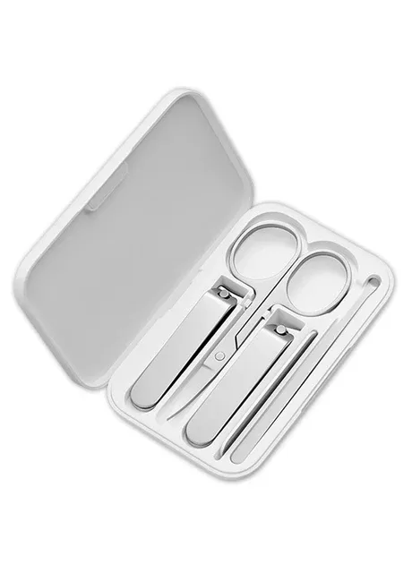 Манікюрний набір Splash-Proof Nail Clippers Set Version 5 in 1 Silver ( DZN4015CN ) Xiaomi (297454618)