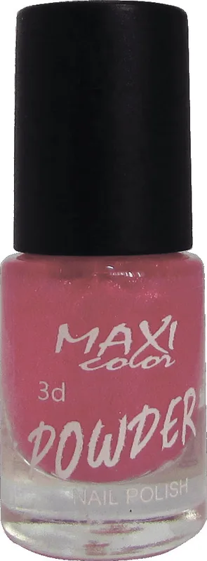 Лак для нігтів Maxi Color 3D Powder 03, 6 мл