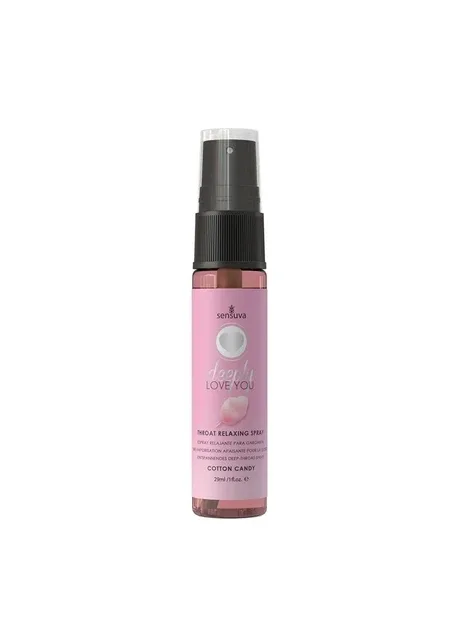 Спрей для мінету зі смаком солодкої вати Deeply Love You Cotton Candy, 29 мл. Sensuva (316636098)