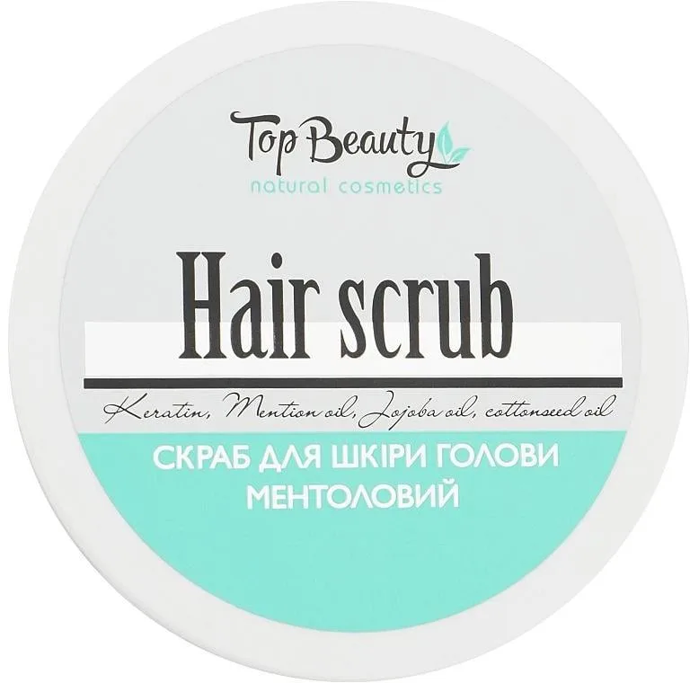 Скраб для шкіри голови Top Beauty ментоловий 250 мл