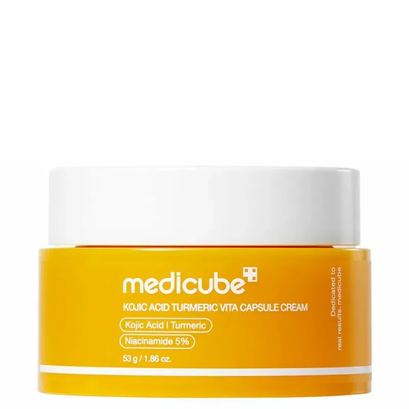 Medicube Kojic Acid Turmeric Vita Capsule Cream — Освітлюючий капсульний крем з койєвою кислотою