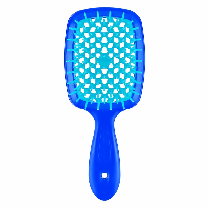 Щітка для волосся Janeke Superbrush Small, синя з блакитним