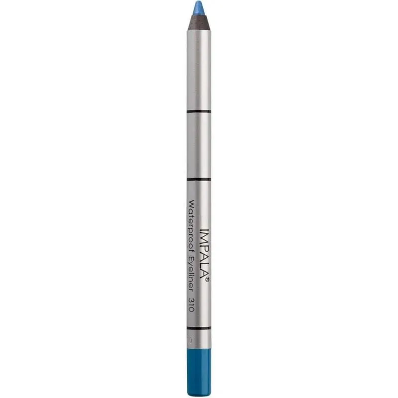 Олівець для очей водостійкий на бджолиному воску Impala Waterproof Eyeliner 310 лазурний (485)
