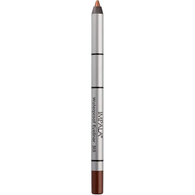 Олівець для очей водостійкий на бджолиному воску Impala Waterproof Eyeliner 315 Бронза (490)