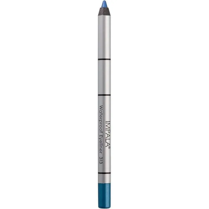 Олівець для очей водостійкий на бджолиному воску Impala Waterproof Eyeliner 313 Волошковий (488)