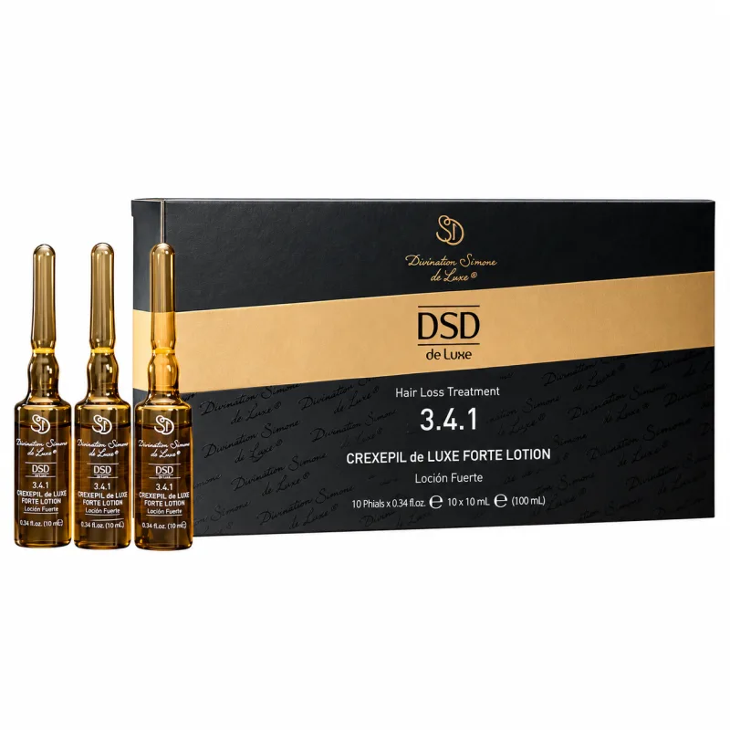 Лосьйон DSD de Luxe 3.4.1 Crexepil Forte Lotion для зниження випадання волосся та стимуляції їх росту, 10*10 мл