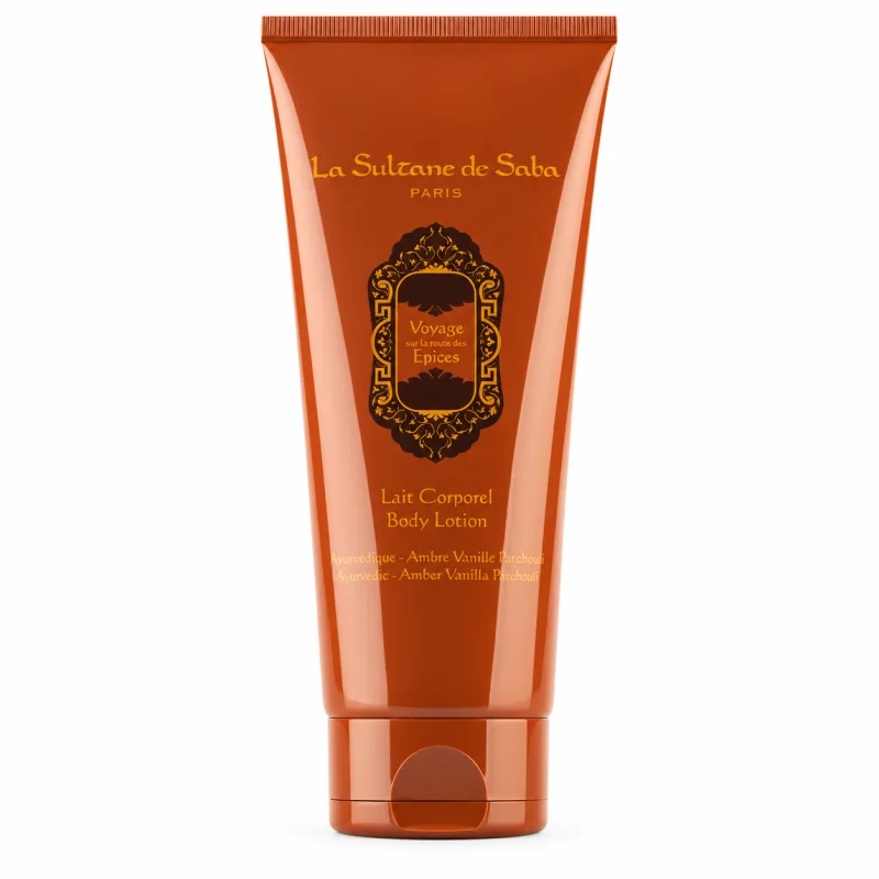 Зволожуюче Молочко для Тіла La Sultane De Saba Epices Body Lotion Ayurvedique Ambre Vanille Patchouli 200 мл
