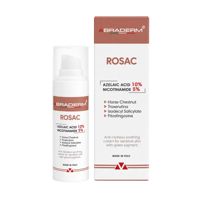 Заспокійливий крем BRADERM Rosac Cream, 30 мл