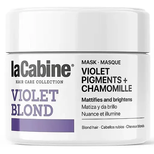 Маска La Cabine Violet blond для світлого волосся з фіолетовими пігментами 250 мл