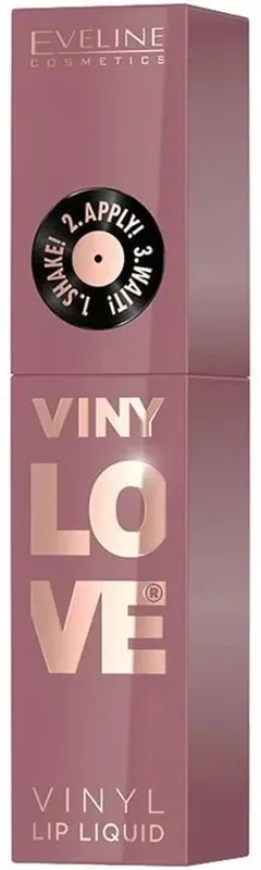 Помада для губ Eveline Vinylove Vinyl Lip Liquid 06 Chillie ультрастійка із вініловим фінішем 4 мл