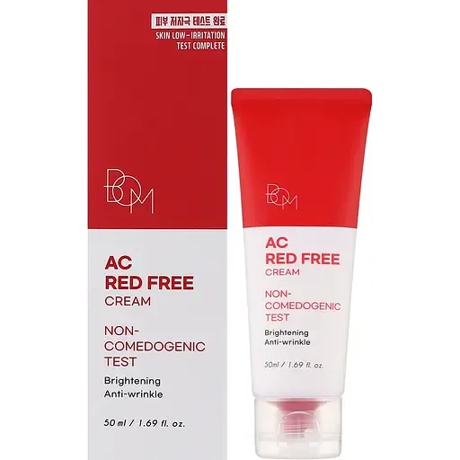 Крем для обличчя Beauty of Majesty BOM AC Red Free Cream з колоїдною сіркою та ніацинамідом 50 мл