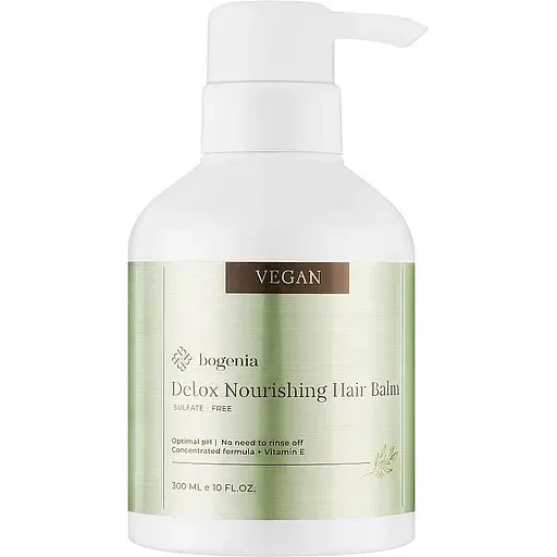 Бальзам для волосся Bogenia Vegan Detox Nourishing Hair Balm 300 мл
