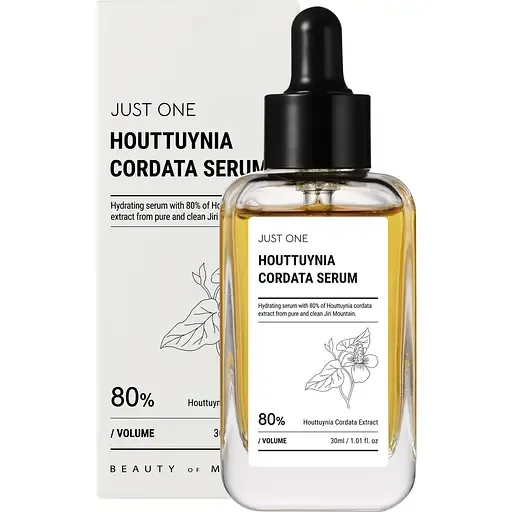 Заспокійлива сироватка з екстрактом гуттуїнії Beauty of Majesty Just One Houttuynia Cordata Serum 30 мл