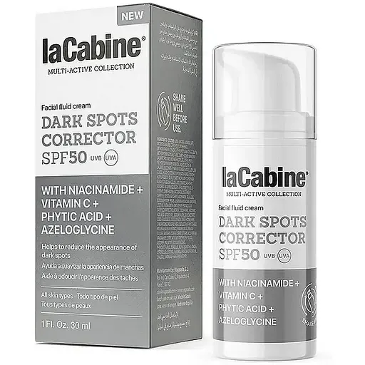 Крем-флюїд для обличчя La Cabine Dark Spots Corrector SPF50 проти пігментних плям 30 мл