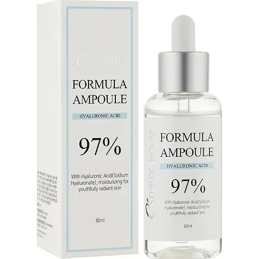 Сироватка Esthetic House Formula Ampoule Hyaluronic Acid відновлююча з гіалуроновою кислотою 80 мл