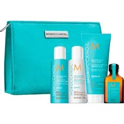 Дорожний набір "Відновлення волосся" Moroccanoil Travel Kit Repair (shmp/70 ml + cond70ml + mask/75ml + oil/25ml)