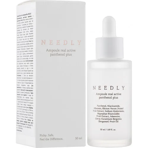Відновлююча ампульна сироватка з пантенолом та ніацинамідом - Needly Ampoule Real Active Panthenol Plus 30ml