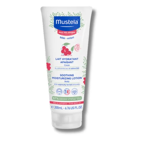 Зволожуючий лосьйон для чутливої шкіри - Mustela Soothing Moisturizing Lotion 125ml