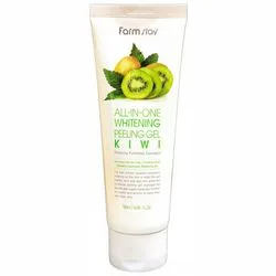 Пілінг для обличчя "Ківі" FarmStay Snail All-In-One Whitening Peeling Gel Cream Kiwi