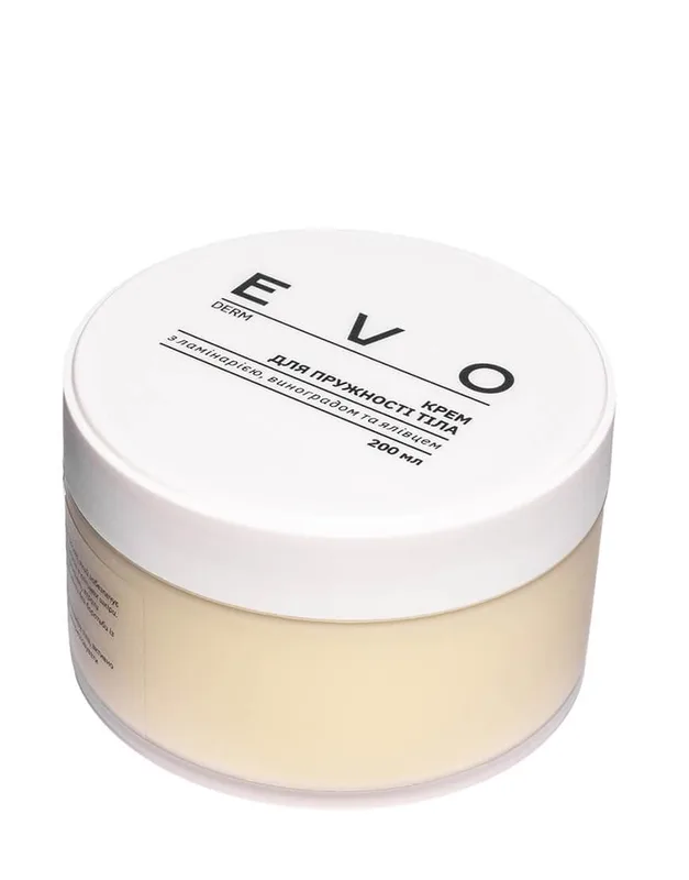 Крем для пружності шкіри тіла жіночий EVO DERM з виноградом/ламінарією/ялівцем 200 мл