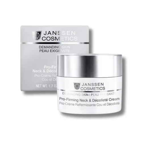 Зміцнюючий крем для шиї та декольте - Janssen Cosmetics Demanding Skin Pro-Firming Neck &amp; Decollete 15ml