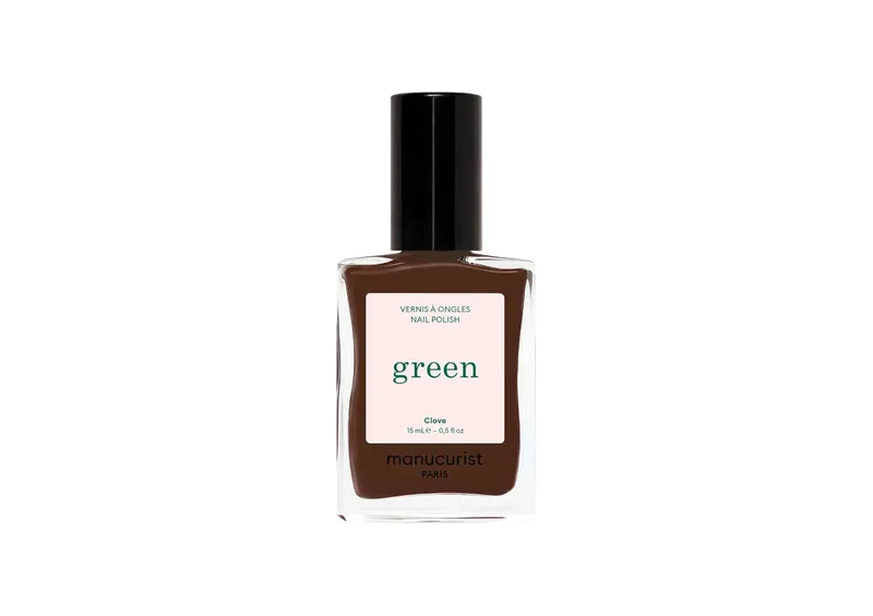 Лак для нігтів з пряним коричневим відтінком MANUCURIST Green™ Clove 15 мл
