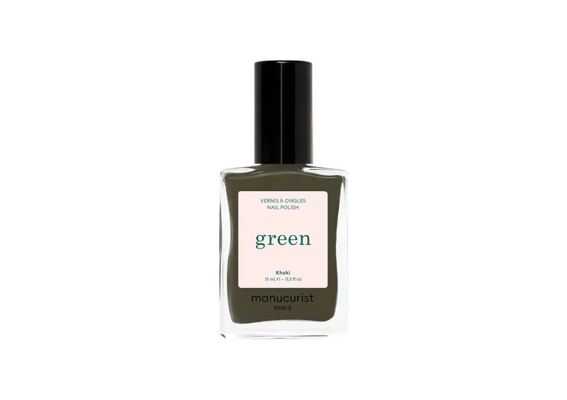 Лак для нігтів з оливково-зеленим відтінком MANUCURIST Green™ Khaki 15 мл