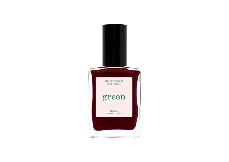 Лак для нігтів з гранатовим відтінком MANUCURIST Green™ Grenat 15 мл