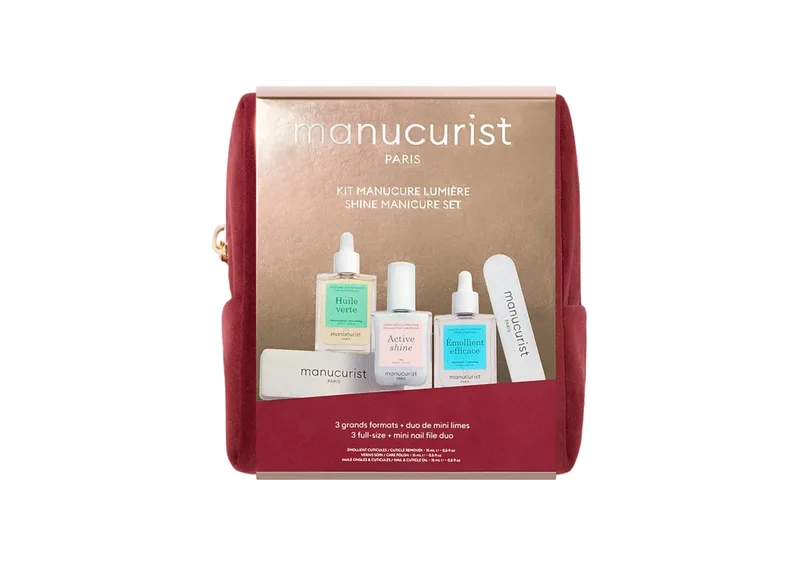 Подарунковий набір для догляду та комплексного манікюру MANUCURIST Shine Manicure Set