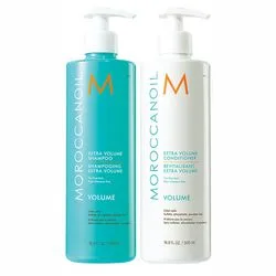 Набір Шампунь + Кондиціонер "Екстра-Об'єм" MoroccanOil Extra Volume Shampoo & Conditioner (smp/500ml + cond/500ml)