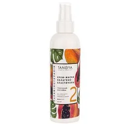 Крем-маска колагено-еластинова "Тропічний коктейль" Tanoya Tropical Cocktail Cream Mask