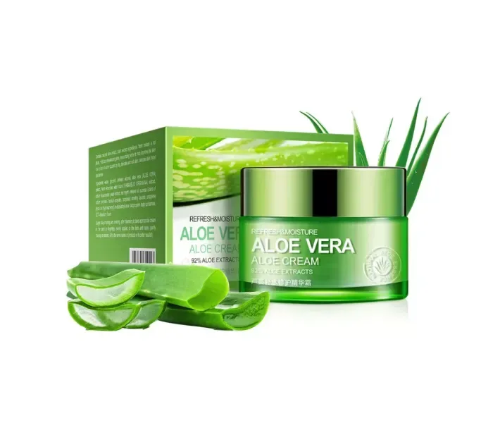 Крем для обличчя з Алое Віра 92% зволожуючий BIOAQUA Aloe Vera 92% (50г)