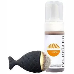 Набір "М'який і повітряний мус для автозасмаги з щіткою" Dr.Belter Self-Tanning Mousse