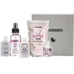Подарунковий набір Mr.Scrubber "Magic Unicorn" (b/glitter/60ml + antiseptic/30ml + bath/p/200g + h/cr/60 ml + b/mist/150 ml)
