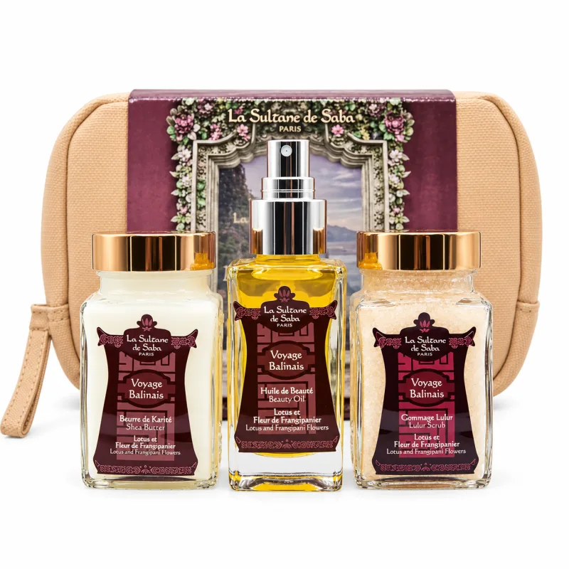 Подарунковий набір для тіла La Sultane De Saba Body Gift Set Lotus & Frangipani Flower Bali
