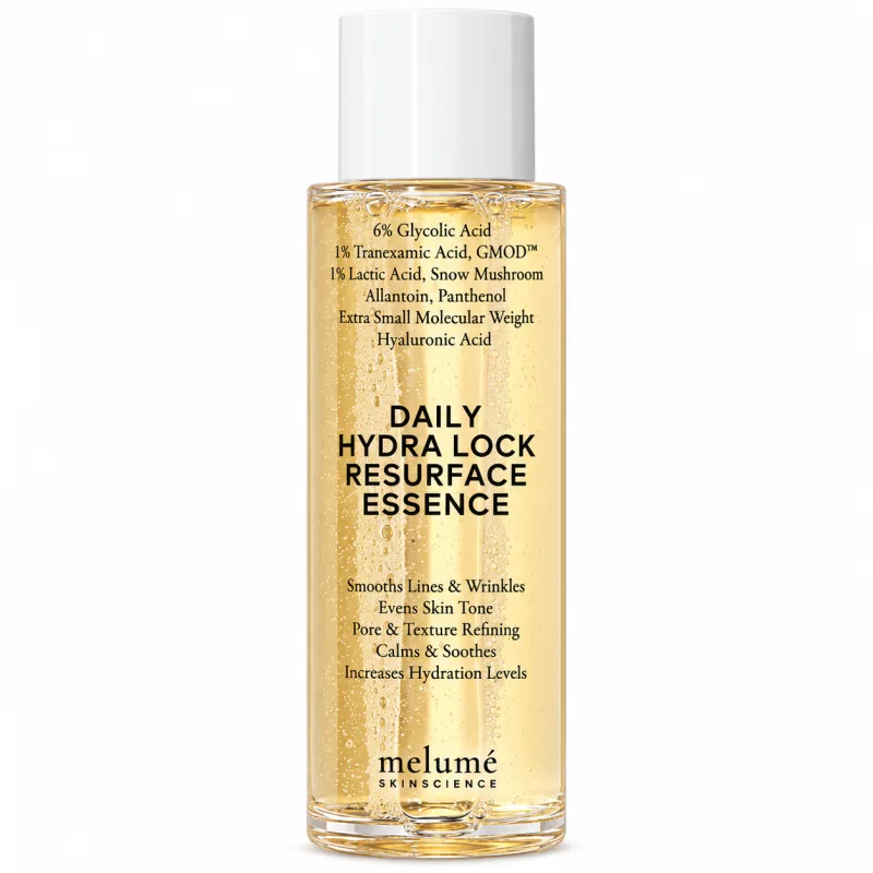 Зволожувальна есенція з кислотами Melume Daily Hydra Lock Resurface Essence, 150 мл