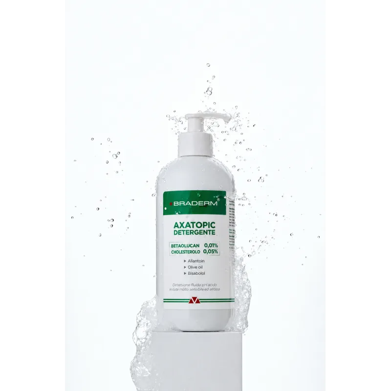 Делікатний гель для очищення BRADERM Axatopic Gel, 500 мл