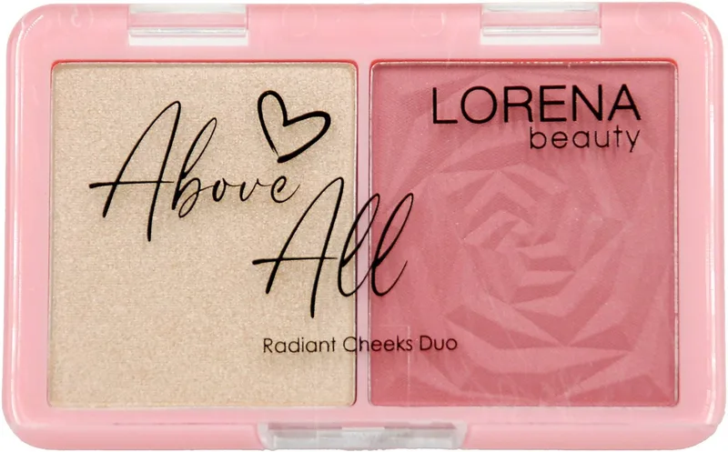 Палетка для контурингу обличчя LORENA beauty Radiant Cheeks Duo відтінок 02
