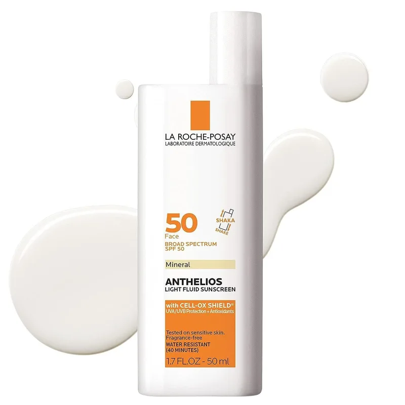 Флюїд для обличчя сонцезахисний La Roche-Posay Anthelios 50 Mineral Ultra Light Sunscreen Fluid SPF50 мінеральний 50 мл (883140000907)