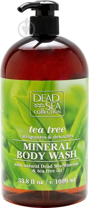 Гель для душу Dead Sea Collection з мінералами Мертвого моря та маслом чайного дерева 1000 мл