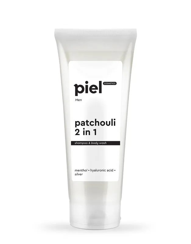 Шампунь-гель для душу з пачулі чоловічий Patchouli Shampoo-Body Wash 2 in 1 PIEL COSMETICS 250 мл