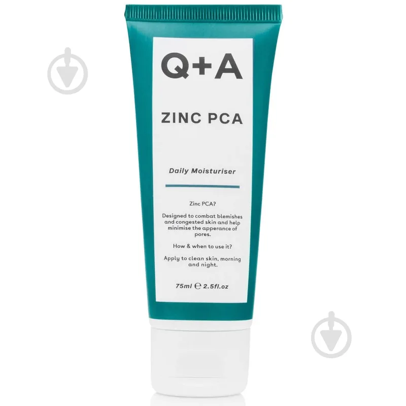 Крем для обличчя день-ніч Q+A Zinc PCA Daily Moisturiser 75 мл