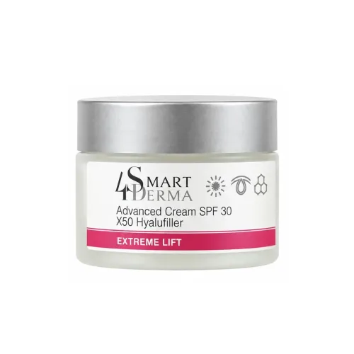 Вдосконалюючий денний крем SPF 30 - Smart4Derma Advanced Cream SPF 30 X50 Hyalufiller
