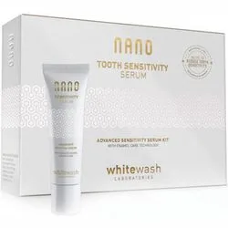 Набір "Сироватка для чутливих зубів + Індивідуальна капа" WhiteWash Laboratories Nano Sensitivity Serum + Individual Cap