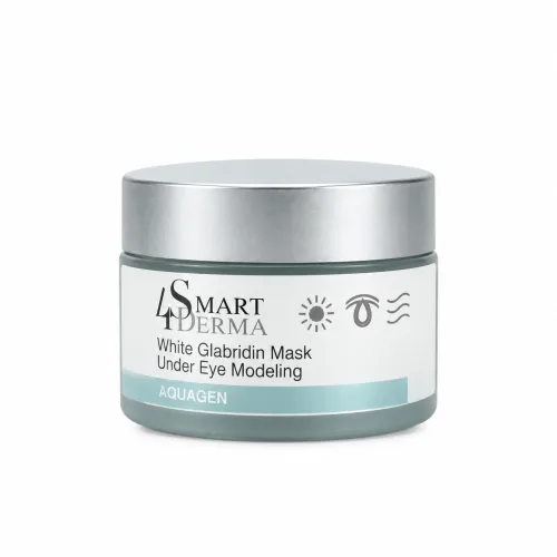 Маска для шкіри навколо очей Smart4derma "Глабридин" освітлююча 50мл
