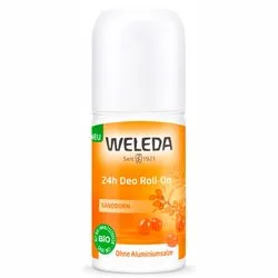 Кульковий дезодорант 24 години "Обліпиха" Weleda 24h Deodorant Roll-On